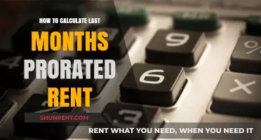 Calculating Last Month’s Prorated Rent: A Step-by-Step Guide