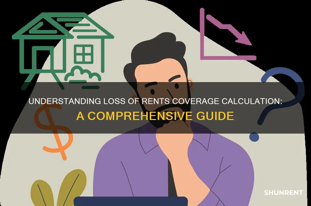 how to calculate loss of rents coverage