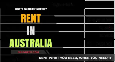 Calculating Monthly Rent in Australia: A Step-by-Step Guide