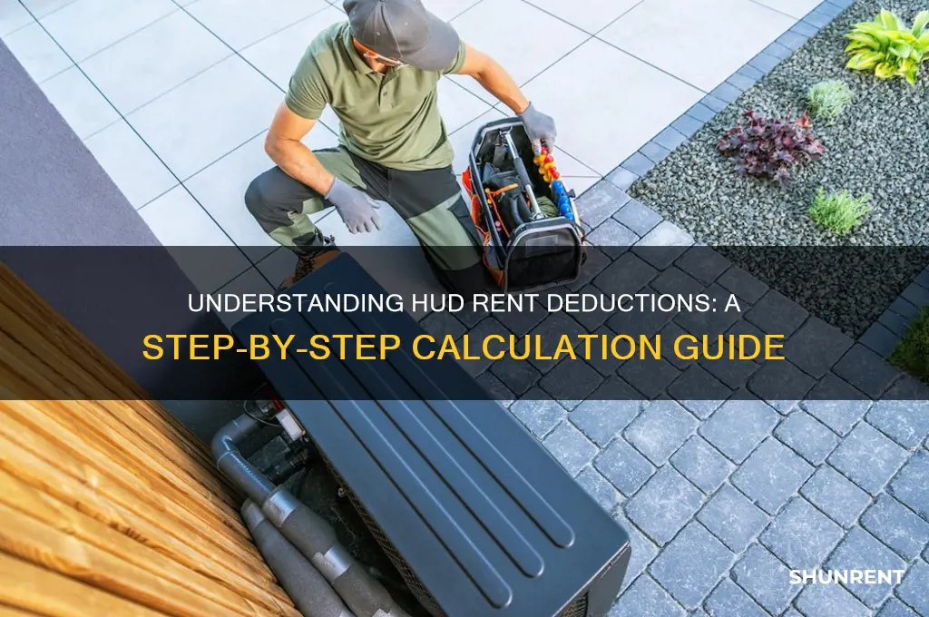 how to calculate my hud rent deductions