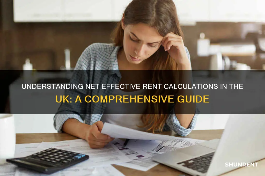 how to calculate net effective rent uk