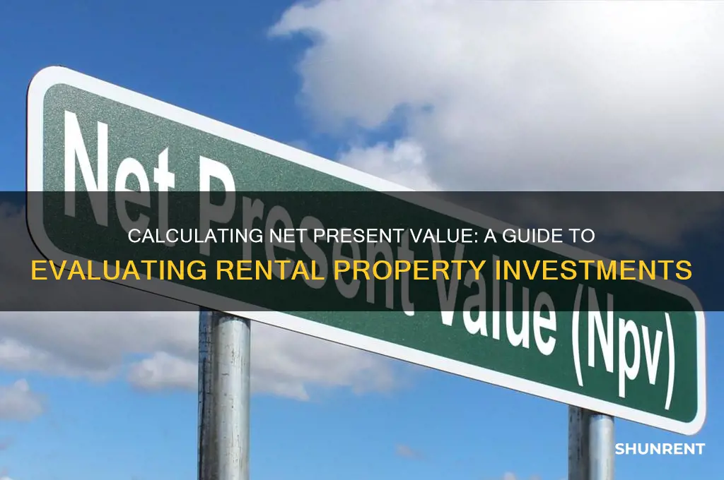 how to calculate net present value of rent