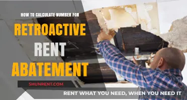Calculating Retroactive Rent Abatement: A Step-by-Step Guide for Tenants