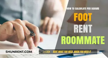 Calculate Fair Rent Per Square Foot for Roommates: A Simple Guide