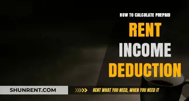 Maximizing Tax Savings: Calculating Prepaid Rent Income Deduction