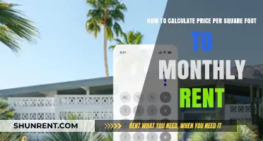 Calculate Price Per Square Foot to Monthly Rent: A Simple Guide