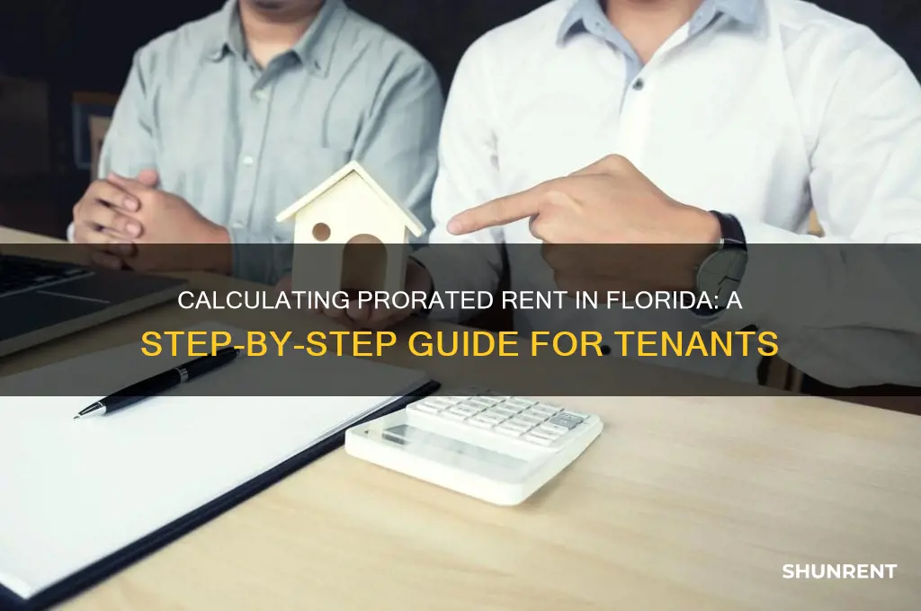 how to calculate prorated rent in florida