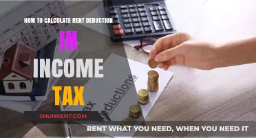 Calculate Rent Deduction: A Guide to Income Tax Savings
