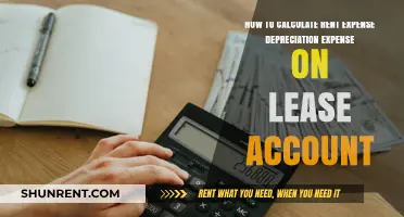 Calculating Rent and Depreciation Expenses on Lease Accounts Simplified