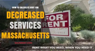 Calculating Rent Reductions for Decreased Services in Massachusetts: A Guide