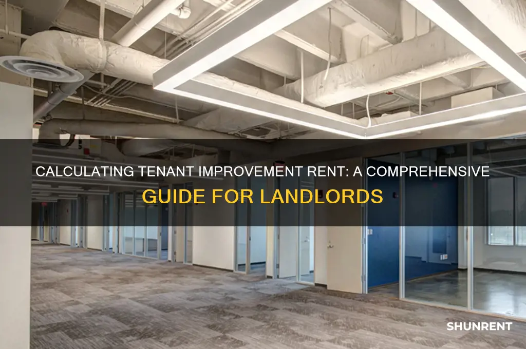 how to calculate rent for tenant improvements