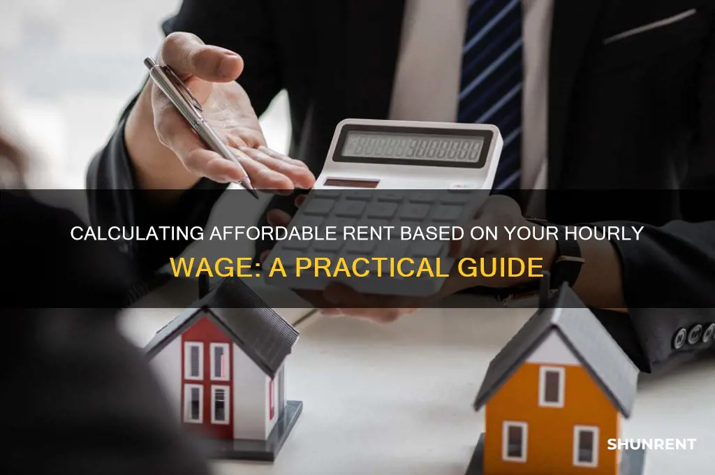 how to calculate rent on hourly wage