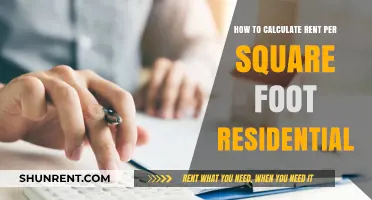 Calculate Residential Rent Per Square Foot: A Simple Step-by-Step Guide