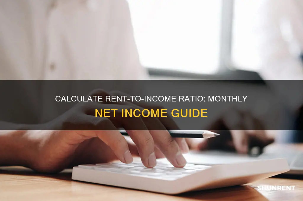 how to calculate rent to monthly net income