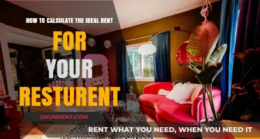 Calculating the Perfect Rent: A Guide for Restaurant Owners