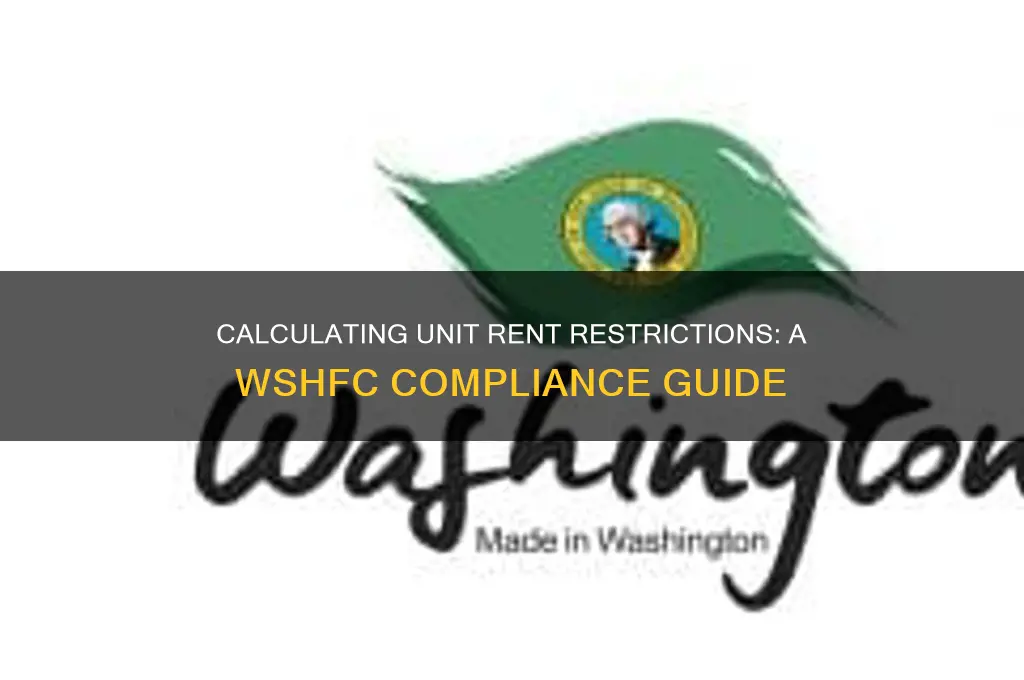 how to calculate unit meets rent restriction at wshfc