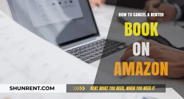 How to Cancel Your Amazon Rented Book: A Step-by-Step Guide