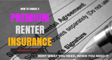 Cancel E-Premium Renter Insurance: A Step-by-Step Guide to Hassle-Free Termination