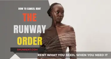 Easy Steps to Cancel Your Rent the Runway Order Hassle-Free