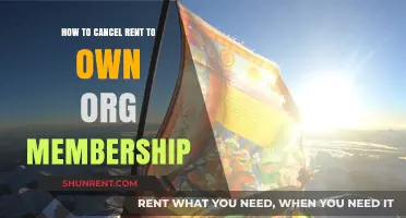 Cancel Rent-to-Own Org Membership: A Step-by-Step Guide to End Subscription
