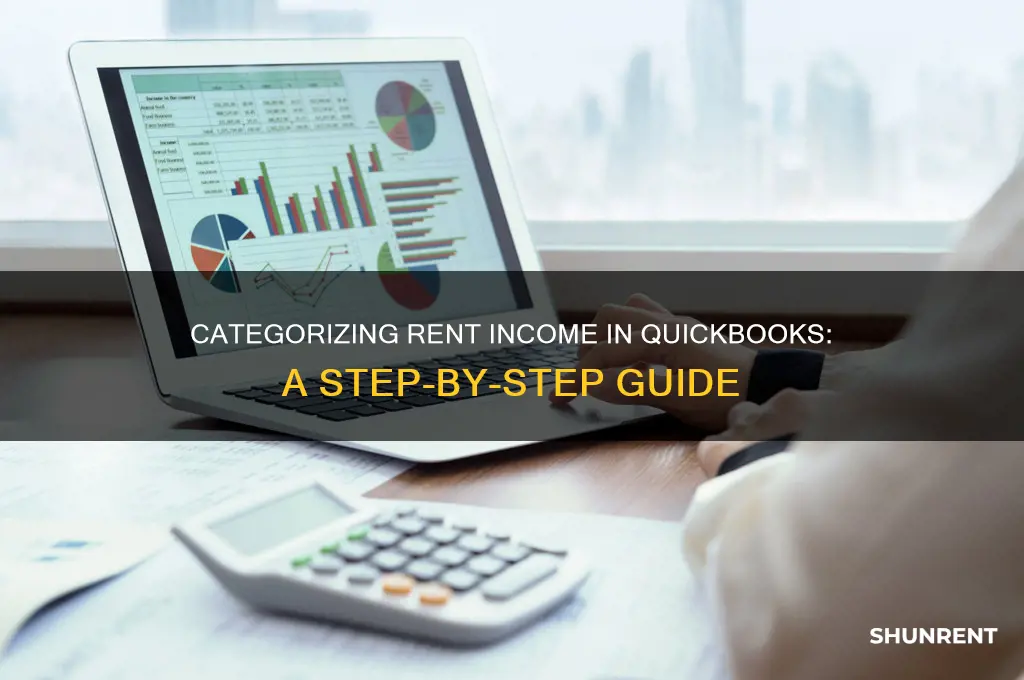 how to categorize rent income in quickbooks