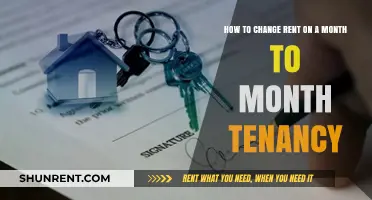 Adjusting Rent in Month-to-Month Tenancies: A Step-by-Step Guide