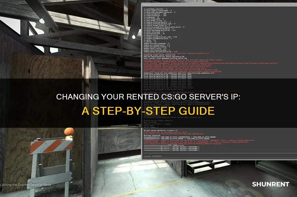 how to change the ip of a rented csgo server