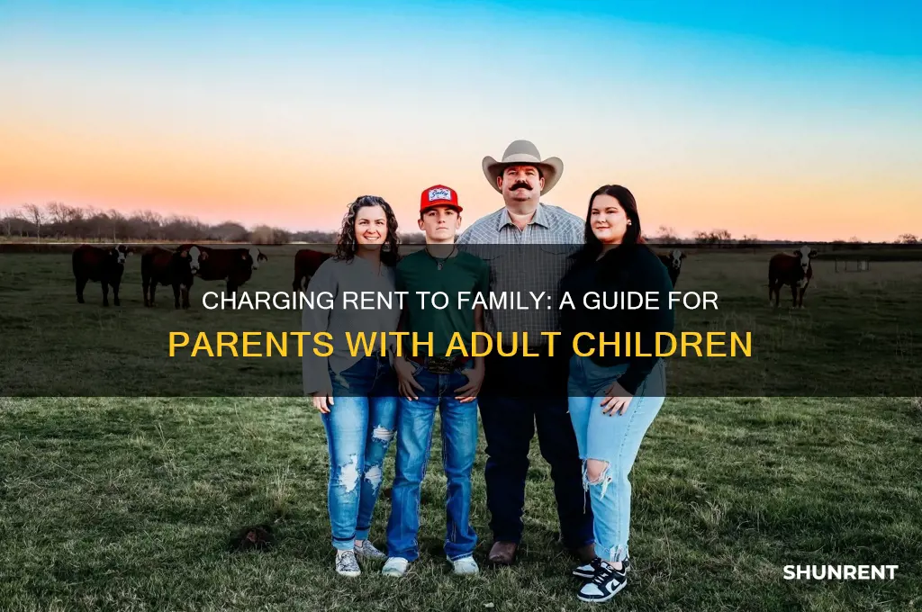 how to charge rent to your daughter and husband