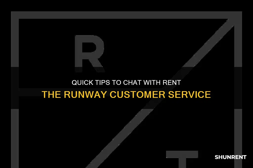 how to chat with a rent the runway representative