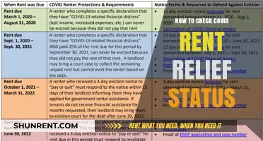 Track Your COVID Rent Relief Application Status: A Quick Guide