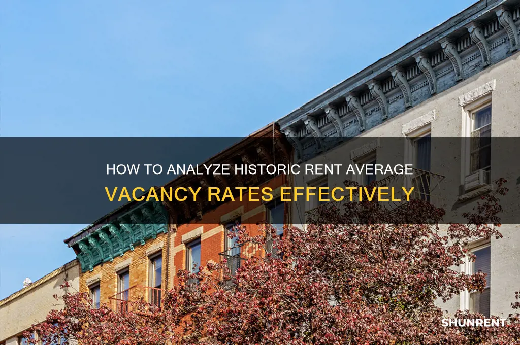 how to check historic rent average vacancy rate