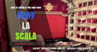 Did You Pay Rent at La Scala? Here's How to Verify