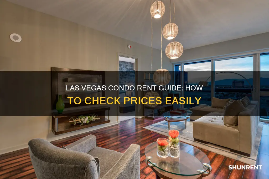 how to check rent price for condo in las vegas