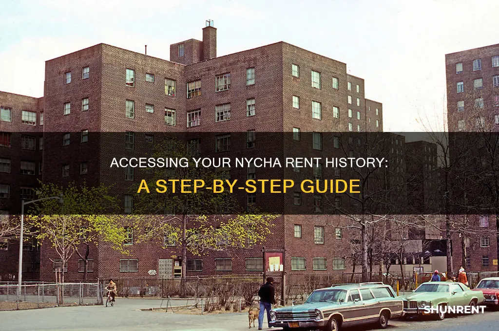 how to check your nycha rent history