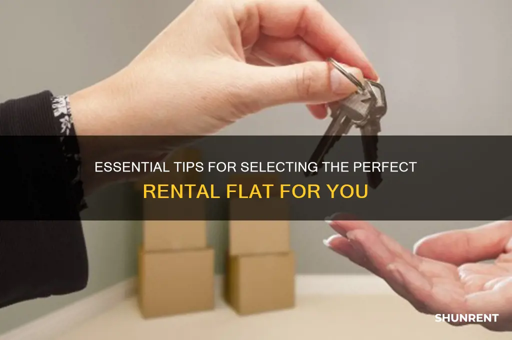 how to choose a flat to rent