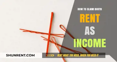 Maximizing Your Earnings: Claiming Booth Rent as Income Simplified