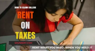 Maximize Your Tax Refund: Claiming College Rent Expenses Made Easy