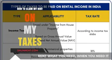 Maximize Your Tax Return: A Guide to Claiming Rent Expenses
