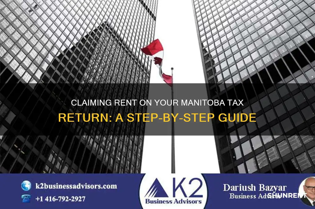 how to claim rent on tax return manitoba