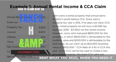 Maximize Your Tax Return: Claiming Rent Expenses on H&R Block