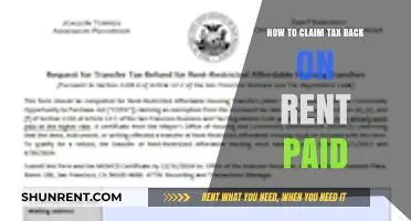 Maximize Your Refund: Claiming Tax Back on Rent Paid Easily