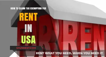 Maximize Savings: Claiming Tax Exemption for Rent in the USA