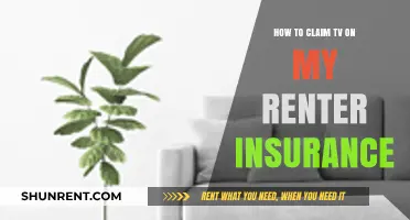 Claiming Your TV on Renter's Insurance: A Step-by-Step Guide