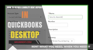 QuickBooks Desktop: Efficiently Clearing Liability Rent Deposits Step-by-Step
