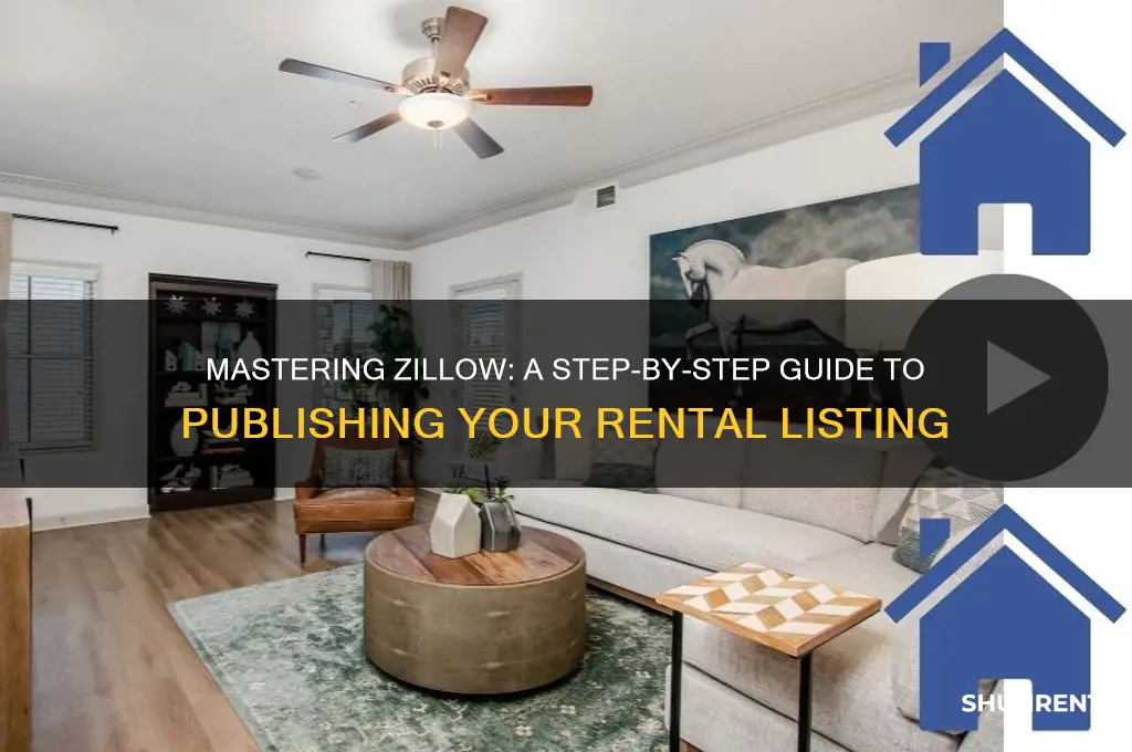 how to click publish listing on zillow for rent