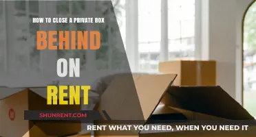 Closing a Private Box: Strategies for Handling Rent Arrears Effectively