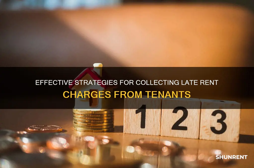 how to collect late charges for late rent payment