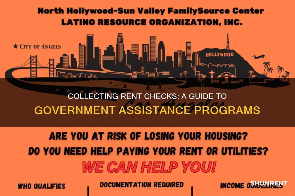how to collect rent checks from the government