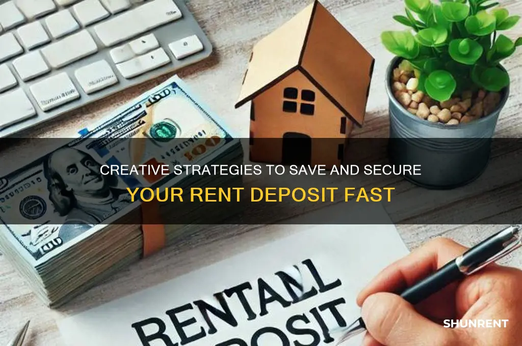 how to come up with rent deposit