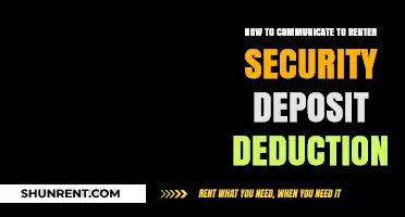 Effective Communication Strategies for Security Deposit Deductions with Renters